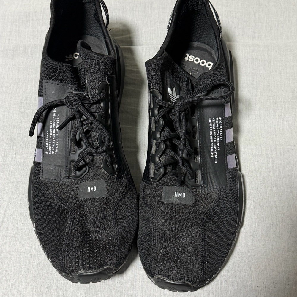 Adidas Black Athletic Footwear